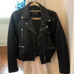 Zara leather jacket